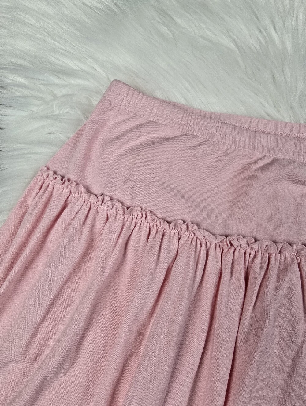 Fresh Produce Pink Ruffle Mini Skirt Medium - Picture 8 of 12